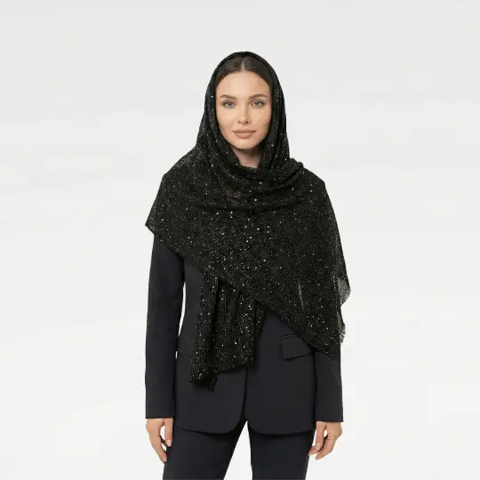 خرید جدیدترین مدل های شال نخی و پلیسه زنانه از ایل بانو