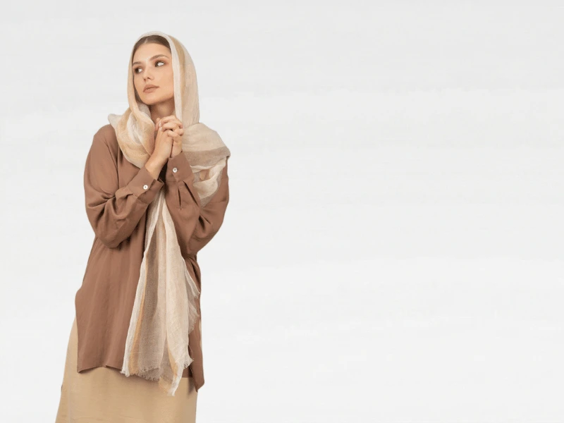 خرید جدیدترین مدل‌های شال نخی و پلیسه در ایل بانو