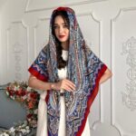 چارقد پشم طرح لوین
